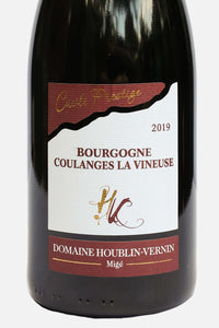 Coulanges-la-Vineuse 2021 Cuvée Prestige Rood, Domaine Jean Luc Houblin
