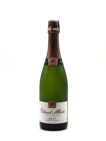 12 halen en 11 betalen! Cremant de Bourgogne Brut Blanc de Blancs, Domaine Vitteaut-Alberti