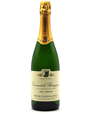 Cremant de Bourgogne Brut Réserve, Domaine Henri Latour