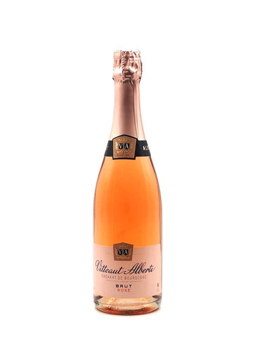 12 halen en 11 betalen! Cremant de Bourgogne Brut Rose, Domaine Vitteaut-Alberti