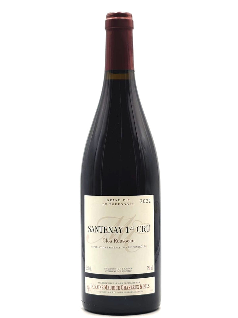 Santenay 1er Cru Clos Rousseau 2022 Rood, Domaine Maurice Charleux & Fils