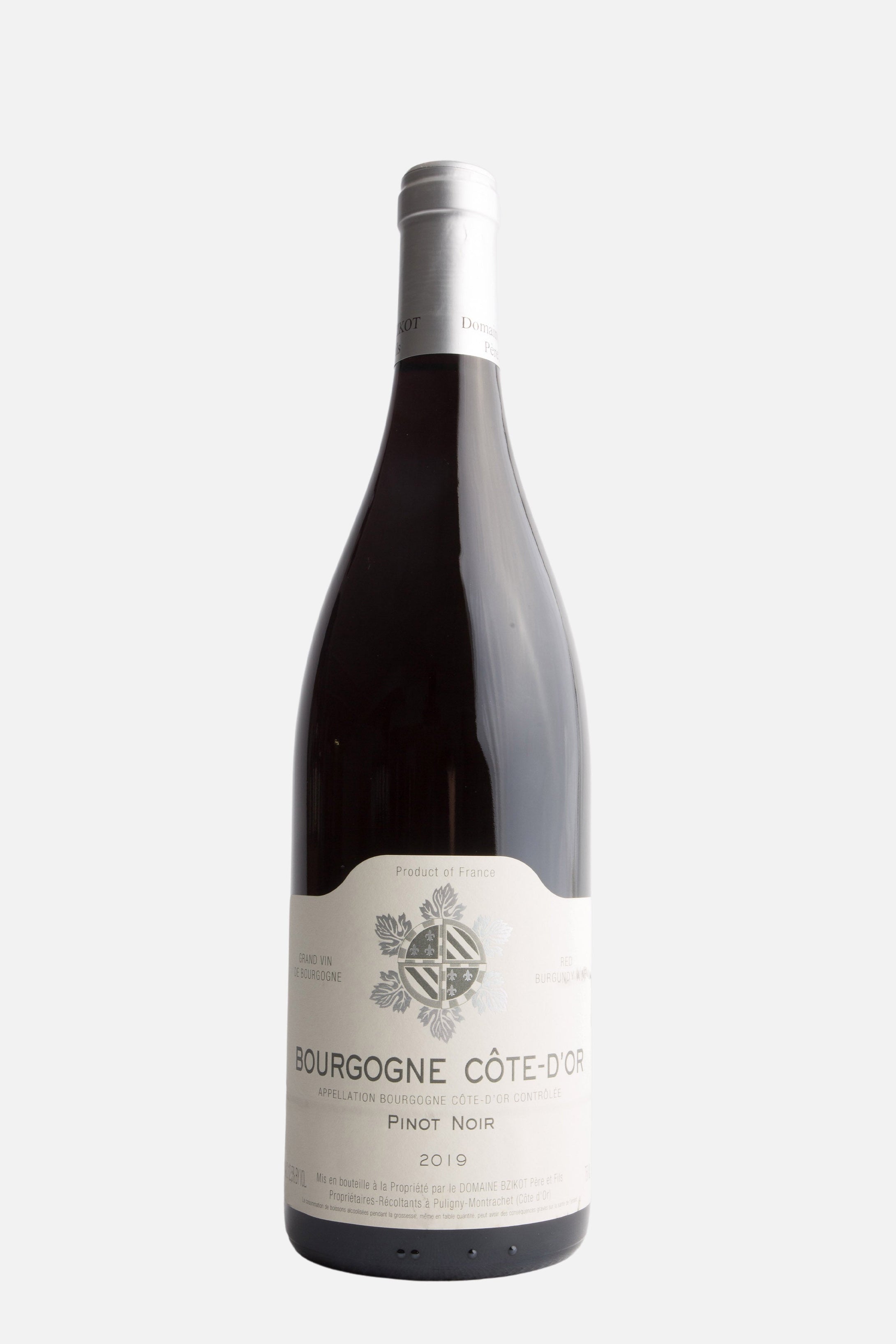Bourgogne Pinot Noir Cote d'Or 2021 Rood, Domaine Bzikot
