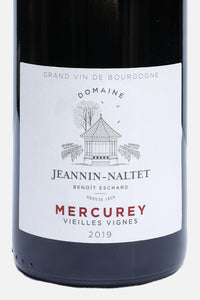 Mercurey Veilles Vignes 2021 Rood, Domaine Jeannin-Naltet